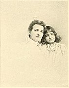 Ida M. Lowry, wife of William S. Linton and her daughter Elsie