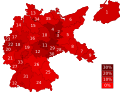 Communist Party (KPD) vote share