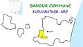 Map of Kuruvinatham Village Panchayat