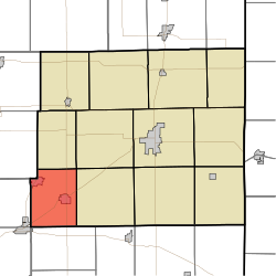 Location in Jay County