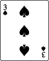 3 of spades