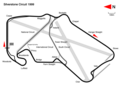 1999: Ireland chicane bypass created on International circuit.