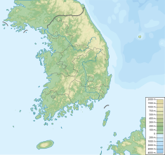 Cheongpyeong Dam is located in South Korea