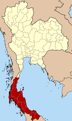 Southern Region in Thailand