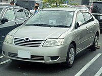 Toyota Corolla sedan (second facelift, Japan)
