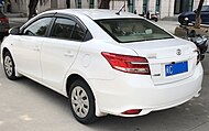 FAW Toyota Vios sedan (China; first facelift)