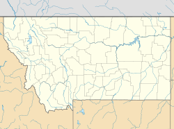 科爾賓在Montana的位置