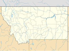 Map showing the location of Terry Badlands WSA