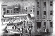 US Pneumatic Dispatch Company, proposed by Alfred Ely Beach, 1868