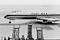 The first jet aircraft to land on the new runway at Dubai Airport in 1965 was a Comet from Middle East Airlines.