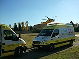 Autonomous Community of Aragon EMS. 061 ALS and BLS Ambulances, and 112 HEMS