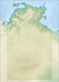 乌鲁鲁－卡塔丘塔国家公园在北领地的位置