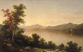 John William Casilear - - Lake George - Brooklyn Museum