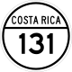 National Secondary Route 131 shield}}
