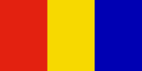 1:2 The reverse of the flag of Moldova from 1990 until 2010