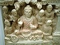 Polychrome Hadda Buddha, 2nd century CE.