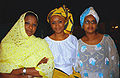 身穿传统服饰的豪萨-富拉尼族尼日利亚女人