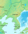 Image 35Korean peninsula in 476 AD. There are three kingdoms and Gaya Union in the picture. This picture shows the heyday of Goguryeo (from History of Asia)