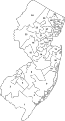 Blank map without municipalities