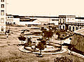 Luigi Terragno: Old Paradise Square with the Public Market in the background, 1877.