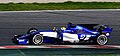 The Sauber C36 driven by Marcus Ericsson