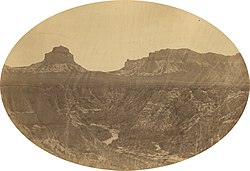 Scotts Bluff, Nebraska Territory, July 1858.