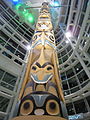 Yeomans' Totem Pole at Vancouver International Airport