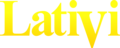 Third logo of Lativi which the ALatief Corporation's eagle icon has been removed, used from 1 September until December 2007, this is the second revision of the 2002 logo