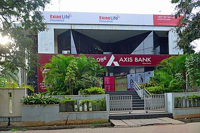 Axis Bank, Temple Road, Mysore, Karnataka
