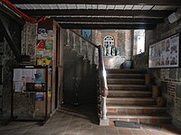 Stairs to refectory