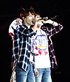 Super Junior-D&E performing in Hong Kong