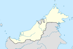 Lingga is located in East Malaysia