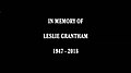 In Memory of Leslie Grantham (15 June 2018)