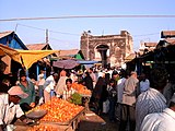 Mir Alam Mandi, a vegetable market