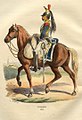 1809年法国胸甲骑兵