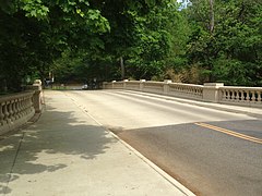 Deck of the Old Harvard Street Bridge