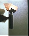 "Sakè," wall lamp design by Marco & Paolo Francesco Piva, STUDIODADA for Stilnovo 1989.