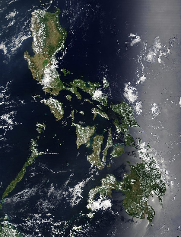 菲律宾卫星地图