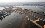 Aftermath of the Tōhoku earthquake and tsunami at Sendai Airport