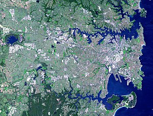 帕拉马塔河在Sydney, Australia的位置