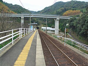 站台全景(2008年12月)