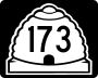 State Route 173 marker