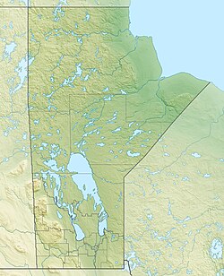 Winnipeg River is located in Manitoba