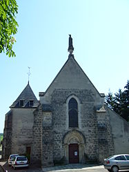 Notre-Dame-de-l'Assomption Church, where the remains of Saint Alpaïs of Cudot are kept.