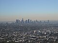 從天文台南側看到的洛杉磯城區