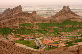 Jebel Hafeet near Al Ain in the Emirate of Abu Dhabi