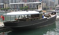 Krait on display at the Australian National Maritime Museum in 2008