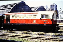Werkspoor DEB600 Locomotive N°10797 in Retiro Belgrano in 1979. Jorge Garreta Mendoza.