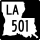 Louisiana Highway 501 marker