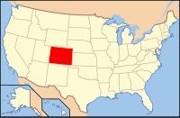 科罗拉多州位于美国的东南部